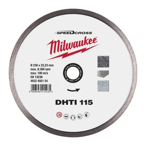 Billig Milwaukee SPEEDCROSS DHTI 4932492154 Diamantkapskiva